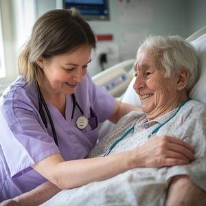 u6885682617_a_nurse_wearing_light_purple_scrub_suit_assisting_632abbfb-8f6b-4fc9-8708-7d9d90535f61_1