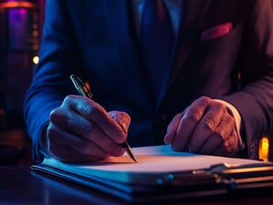u6885682617_close_up_shot_of_an_executive_writing_on_a_notebo_f8ed370e-ad38-4ea5-afd1-cf940179ccf9_1